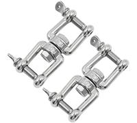 Anilla Giratoria Grillete Conectores Dispositivo - Giratorio De Acero Inoxidable 304, Giro CóModo De Silla Colgante, Columpio, Saco De Boxeo, Parrilla, Yoga, Muebles Colgantes Y Varios, 2 Pcs