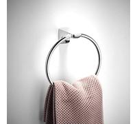 Anilla para Toallas Sistema del Hardware Cuarto de baño Acero Inoxidable con los Ganchos Tenedor TP la Barra toallero(Towel)