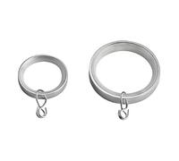 Anilla Plana para Barra de Cortina Acabado Acero INOX (para bara de diámetro 30 mm)