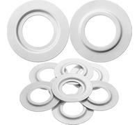 Anilla Reductor de Pantalla de Lámpara de Metal Blanca para Ajuste de Luz de Placa de ES/E27 a BC/B22 Convertidor Adaptador Arandelas de Pantalla de Lámpara (8)