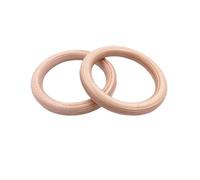 Anillas De Gimnasia Anillos de gimnasia 25/28 mm con hebillas ajustables, correas 1 a 5 m for ejercicios fitness en casa, gimnasio, dominadas, fondos, entrenamiento musculación(Only Rings-For Child)