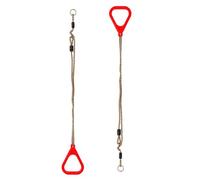 Anillas De Gimnasia Para Niños - Accesorios Ajustables y Antideslizantes para Gimnasio en Casa - Anillas De Ejercicio De Cuerpo Completo Infantiles - Para Niños Y Jóvenes Exterior Interior Parque Jard