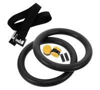 Anillas de Gimnasio ABS para Entrenamiento Interior, Carga 250 Kg | Correas Incluidas, para Barra de Dominadas y Techo, Uso en Gimnasio, Nivel Principiante y Avanzado