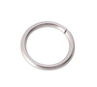 Anillas de salto 100-200pcs/lot Stainless Steel Open Jump Rings Split Connectors for DIY Jewelry Making Supplies Accessories(Closed Ringx200pcs,10mmx1.2mm)