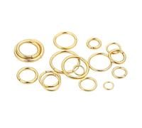 Anillas de salto 100pcs Stainless Steel Split Rings Jump for Necklace Bracelet Jewelry Making Supplies Finding(1.2x8mm)