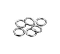 Anillas de salto 200Pcs Stainless Steel Open Jump Rings for Jewelry Making Supplies DIY Double Loops Split Connectors for Findings(1.2 x 7mm 200pcs)