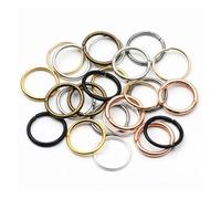 Anillas de salto 30-200pcs/lot Metal DIY Jewelry Findings Jump Rings Split Connectors for Diy Making Accessories(Color 9,3.0mm 200pcs)