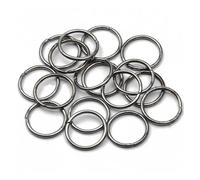 Anillas de salto 30-200pcs/lot Metal DIY Jewelry Findings Jump Rings Split Connectors for Diy Making Accessories(Color 8,6mm 200pcs)