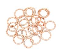 Anillas de salto 30-200pcs/lot Metal DIY Jewelry Findings Jump Rings Split Connectors for Diy Making Accessories(Color 6,10mm 200pcs)