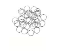 Anillas de salto 50/100pcs Stainless Steel Open Jump Rings 4/5/6/8mm Split Connectors Necklace Bracelet Jewelry Accessories(Color 9)