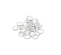 Anillas de salto 50-200pcs 3 4 5 6 7 8 10 12 14 16 20mm Jump Rings DIY Jewelry Making Connector Split Accessories Findings Supplies(Color 2,6mmX200pcs)