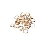 Anillas de salto 50-200pcs 3 4 5 6 7 8 10 12 14 16 20mm Jump Rings DIY Jewelry Making Connector Split Accessories Findings Supplies(Color 7,20mmX50pcs)