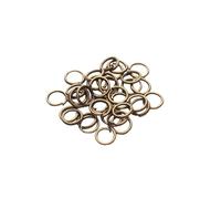 Anillas de salto 50-200pcs DIY Jewelry Findings Open Single Loops Jump Rings Split Ring for Making Connectors(Color 8,20mmX50PCS)