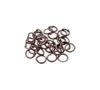 Anillas de salto 50-200pcs DIY Jewelry Findings Open Single Loops Jump Rings Split Ring for Making Connectors(Color 5,20mmX50PCS)
