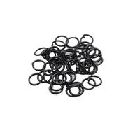 Anillas de salto 50-200pcs DIY Jewelry Findings Open Single Loops Jump Rings Split Ring for Making Connectors(Color 4,6mmX200PCS)