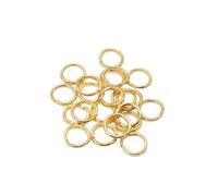 Anillas de salto 50-200pcs/lot 3-20 mm Jump Rings Split Connectors for Diy Jewelry Finding Making Accessories(Color 2,4mm x 200Pcs)