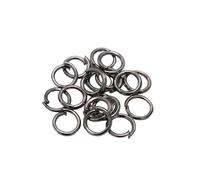 Anillas de salto 50-200pcs/lot 3-20 mm Jump Rings Split Connectors for Diy Jewelry Finding Making Accessories(Color 7,12mm x 200Pcs)