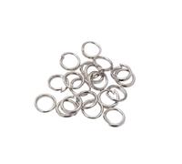 Anillas de salto 50-200pcs/lot 3-20 mm Jump Rings Split Connectors for Diy Jewelry Finding Making Accessories(Color 8,6mm x 200Pcs)