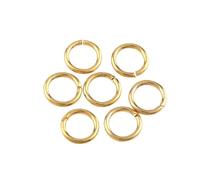 Anillas de salto 50-200pcs/lot Stainless Steel Open Jump Rings 4 5 6 8mm Split Connectors DIY Necklace Jewelry Making Findings Accessories(1.0x9mm 50pcs)