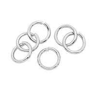 Anillas de salto 50-200pcs/lot Stainless Steel Open Jump Rings 4 5 6 8mm Split Connectors DIY Necklace Jewelry Making Findings Accessories(1.2x10mm 200pcs)