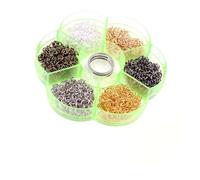 Anillas de salto One Set Box 3 4 5 6 7 8 10mm Colors Open Jump Rings Split Link Loop for DIY Jewelry Making Findings Connector(AH-135 5mm)