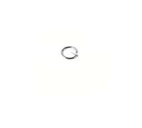 Anillas de salto Open Jump Rings for Jewelry Making, Silver for Necklace Repair(3.5x0.5mm-Silver)