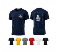 Anillas Isabel Pack 2 Camisetas Técnicas Personalizadas para Peñas, Despedidas y Grupos | Camisetas Deportivas Unisex para Eventos y Amigos (Azul)