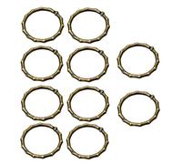 Anillas para carpetas, Paquete de 10 anillas for encuadernación de 20mm/30mm de diámetro interior, anillas for encuadernación de libros de hojas sueltas, tarjetas for libros pequeños, cuaderno for la