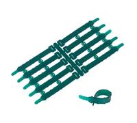 Anillas para Gallinas Anillos ajustables for patas de pollo, 30 o 50 unidades, for identificación aves corral, suministros alimentación, 8 colores, longitud 78 mm(Dark green,50pcs)