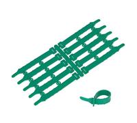 Anillas para Gallinas Anillos ajustables for patas de pollo, 30 o 50 unidades, for identificación aves corral, suministros alimentación, 8 colores, longitud 78 mm(Green,50pcs)