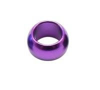 anillas para patas de palomas, Anillos de aluminio for patas de pájaros, paquete de 12 ID, 8-10 mm, número multicolor(Purple,ID 8mm)