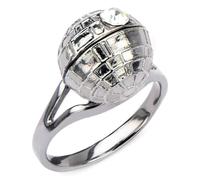 Anillo 3D De La Estrella De La Muerte Para Mujeres De Star Wars