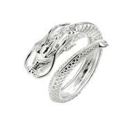 Anillo abierto ajustable de acero inoxidable con diseño vintage y accesorios simbólicos del zodiaco, Adjustable