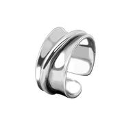 Anillo abierto ajustable de manguito vintage para mujeres hipoalergénicas Explicación de bodas Explente Anillos de los dedos Simple Comfort Fit Dainty Engagement Birthday Día de la Madre Regalo