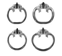 Anillo accesorio HT-V5 Click & Lock 36/40/45/50mm, Dispositivo de Castidad masculina, accesorios for jaula for pene, anillo for pene, juguete sexual BDSM for hombres Gay(Clear,50mm Ring)