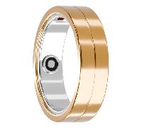 Anillo Inteligente Maxcom MR100 Talla 9/60/ Ø19.1mm/ Notificaciones/ Frecuencia Cardíaca/ Oro