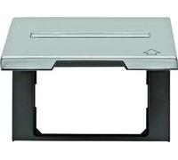 Anillo adaptador con tapa y portaetiquetas para tapa 50 x 50 mm., K.5, aluminio