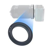 Anillo adaptador de 46 mm a FX para cámara Fuji Film FX X-A5 X-A20 X-A10 X-A3 X-A2 X-A1 X-T2 X-E3 X-E2S X-E2 X-E1 X-T100 X-M1 X-Pro1 X-Pro2, Macro Shoot. .