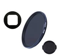 Anillo adaptador de cámara de acción para Insta360 Ace Pro de 52 mm, filtro de modelo roscado, reducción de luz ND, CPL polarizante, tapa de lente protectora UV (ND32+anillo adaptador)