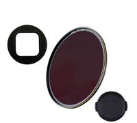 Anillo adaptador de cámara de acción para Insta360 Ace Pro de 52 mm, filtro de modelo roscado, reducción de luz ND, CPL polarizador, tapa de lente protectora UV (ND64+anillo adaptador)
