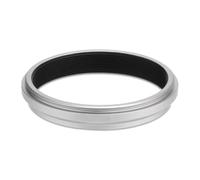 Anillo Adaptador de Filtro de Lente Compatible con cámara Fujifilm X100VI X100V, Ajuste de 49mm UV CPL ND, Tapa de Lente de Filtro, reemplazo de AR-X100(Silver Adapter Ring)
