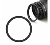 Anillo Adaptador de Filtro Negro, Anillo Reductor de Aleación de Aluminio Convertidor Elevador con Anillo Adaptador de Lente de Cámara de Primer Plano UV CPL ND (77-82 mm)