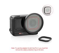 PULUZ-anillo adaptador de filtro de lente UV para Insta360 Ace Pro, 52mm, cubierta de lente