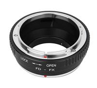 Anillo Adaptador de Lente de Aleación de Aluminio para LentesFD para Cámara sin Espejo con Montura Fuji FX