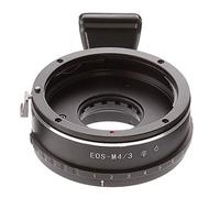 Anillo Adaptador de Lente de Apertura Integrado para Objetivo Canon EOS EF a M4/3 Micro 4/3 para GH5 GF6 G7 E-M5 II E-PL1 EM10