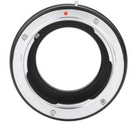 Anillo Adaptador de Lente de Cámara, Adaptador de Lente de Enfoque Manual de Aleación de Aluminio para Lente para Konica para Cámara para M4/3, Exposición Manual, Fácil de Instalar