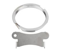 Anillo adaptador de lente manual, montura de rosca M42 a montura de cámara PK para lentes vintage, conexión segura y sellada a la luz para una