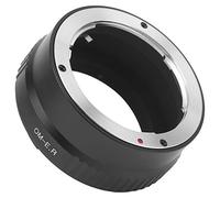 Anillo Adaptador de Lentes OM -RF para, Lente OM Mount, Fácil Instalación y Eliminación, Tratamiento de Extinción, Adecuado para la Cámara R/PR/R5/R6, Material de Aleación