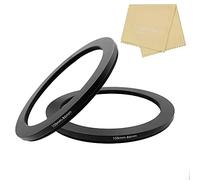 Anillo adaptador de metal de 105-86 mm, lente de 105 mm a 86 mm Tamaño de filtro Accesorios Lente Filtro Adaptador anillo, 2 piezas LingoFoto