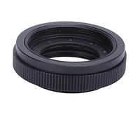 Anillo Adaptador de Módulo de Lente de Metal Negro, Apertura Ajustable de 1,5 Mm a 29 Mm Diafragma de Iris M42 a M42 Módulo de Lente de Cámara, Accesorios de Cámara